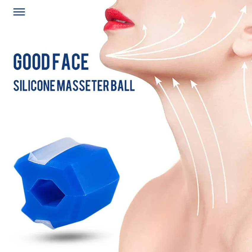 Sixth-generation Masseter Face Men Women Facial Pop N Go Mouth Jawline Jaw Muscle Exerciser Chew Ball Chew Bite Breaker Training