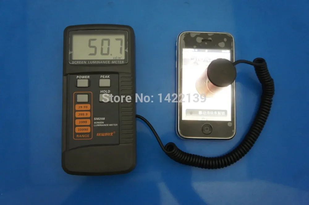 SM208 Portable Mini Luminance Light Meter | 0.01–39990 cd/m² Screen & TV Brightness Tester for X-Ray Display Calibration detail image 5