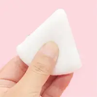 3Pcs Velvet Triangle Powder Puff Make Up Sponges for Face Eyes Contouring Shadow Seal Cosmetic Foundation Makeup Tool 2