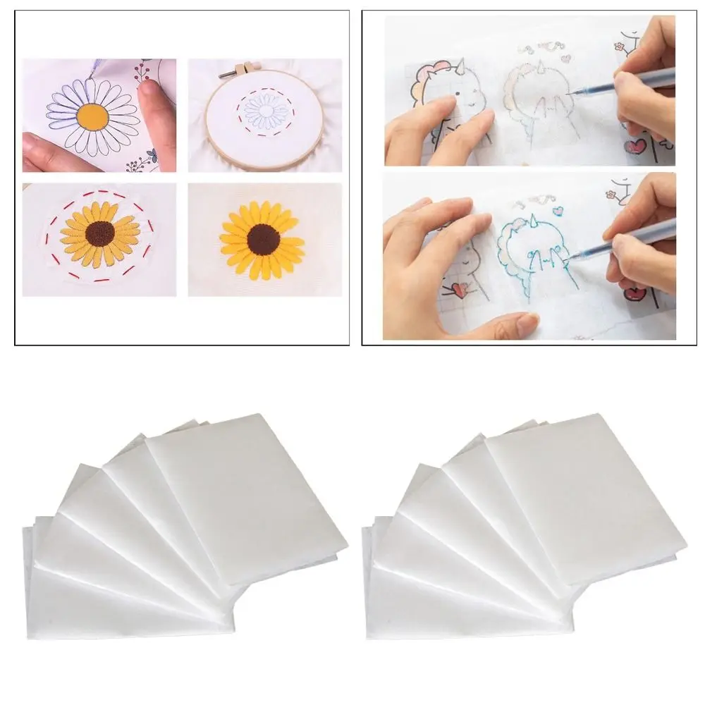 Shirt Embroidery Transfers Paper 10Sheets