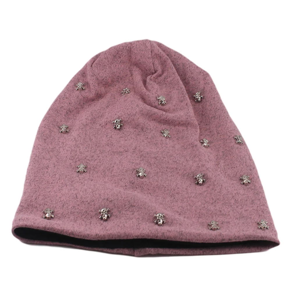 Neue Winter Hut Mode Erwachsene Männer Frauen Warme Mützen Skullies Schädel Lässige Hip Hop Beanie Outdoor Marke Dicke Hüte Motorhaube Verkauf – Detail 17