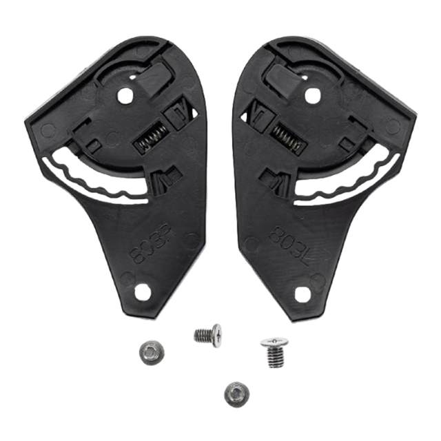 2Pcs Motorcycle Helmet Shield Base Accessories Easy to Install for