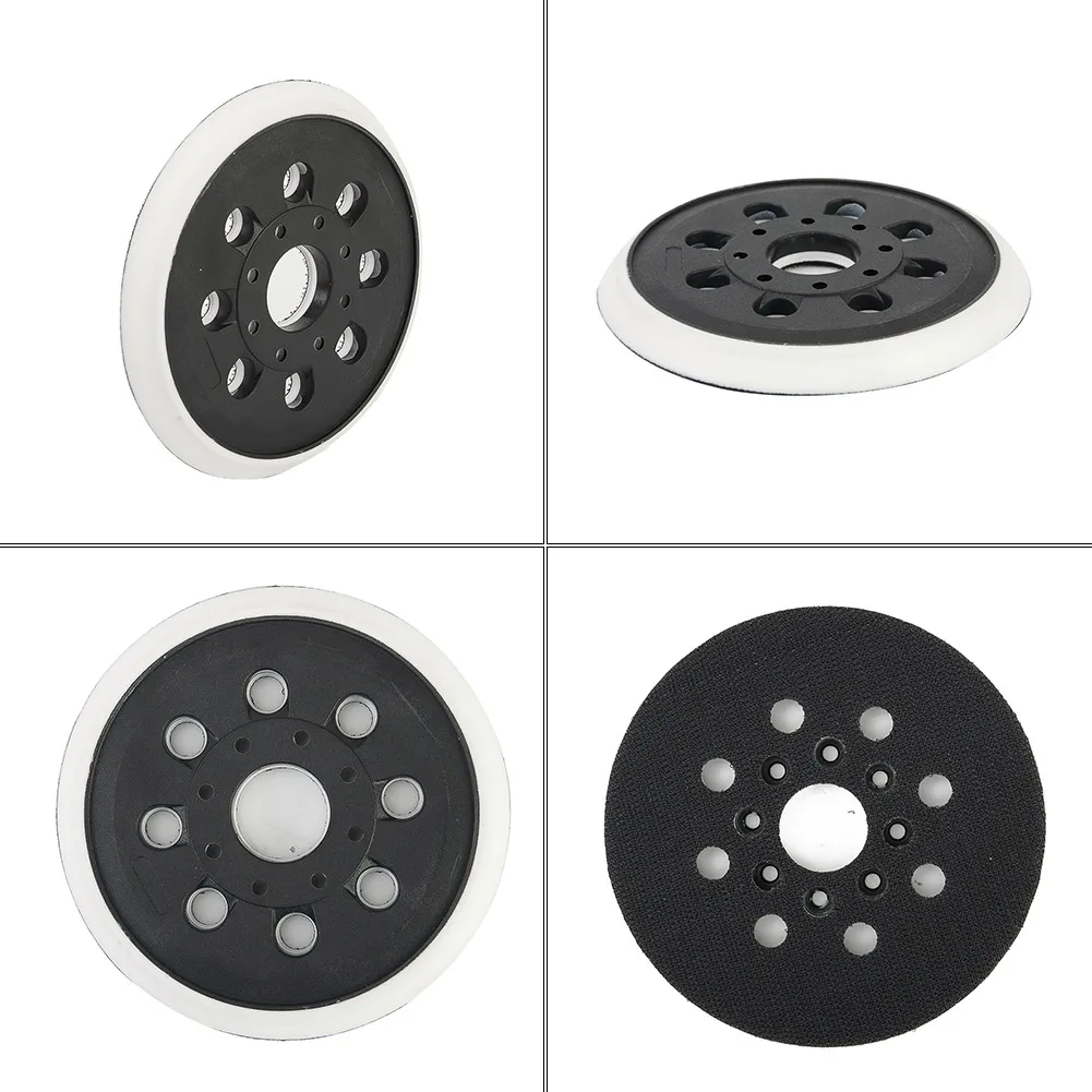 Hook And Loop Backing Pad 125mm Sanding Pad For Bosch GEX 125-1 AE/ PEX220 A/ PEX 220 AE Made Of High Quality And Durable Rubber 094d durable car risers spacers recline lift jackers cushion rubber pad 387 2104