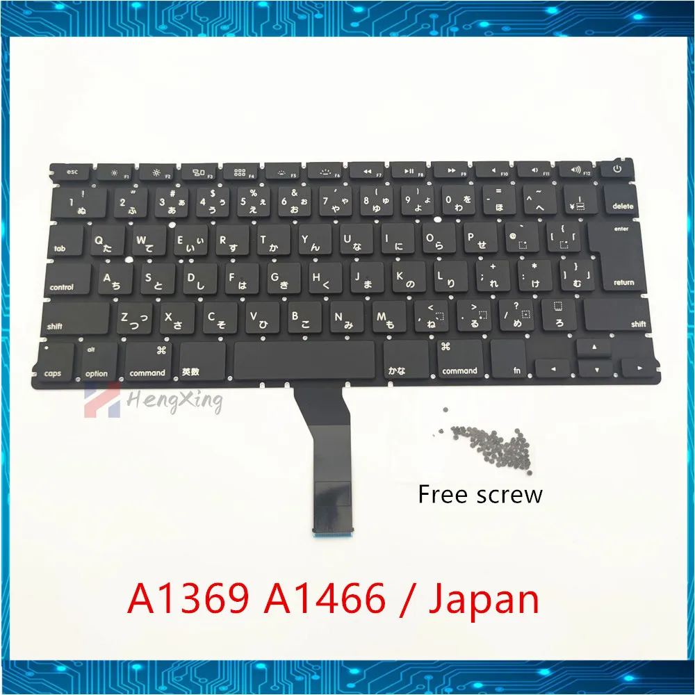 Baru untuk Apple Macbook Air 13 "A1369 A1466 Keyboard Standar Jepang
