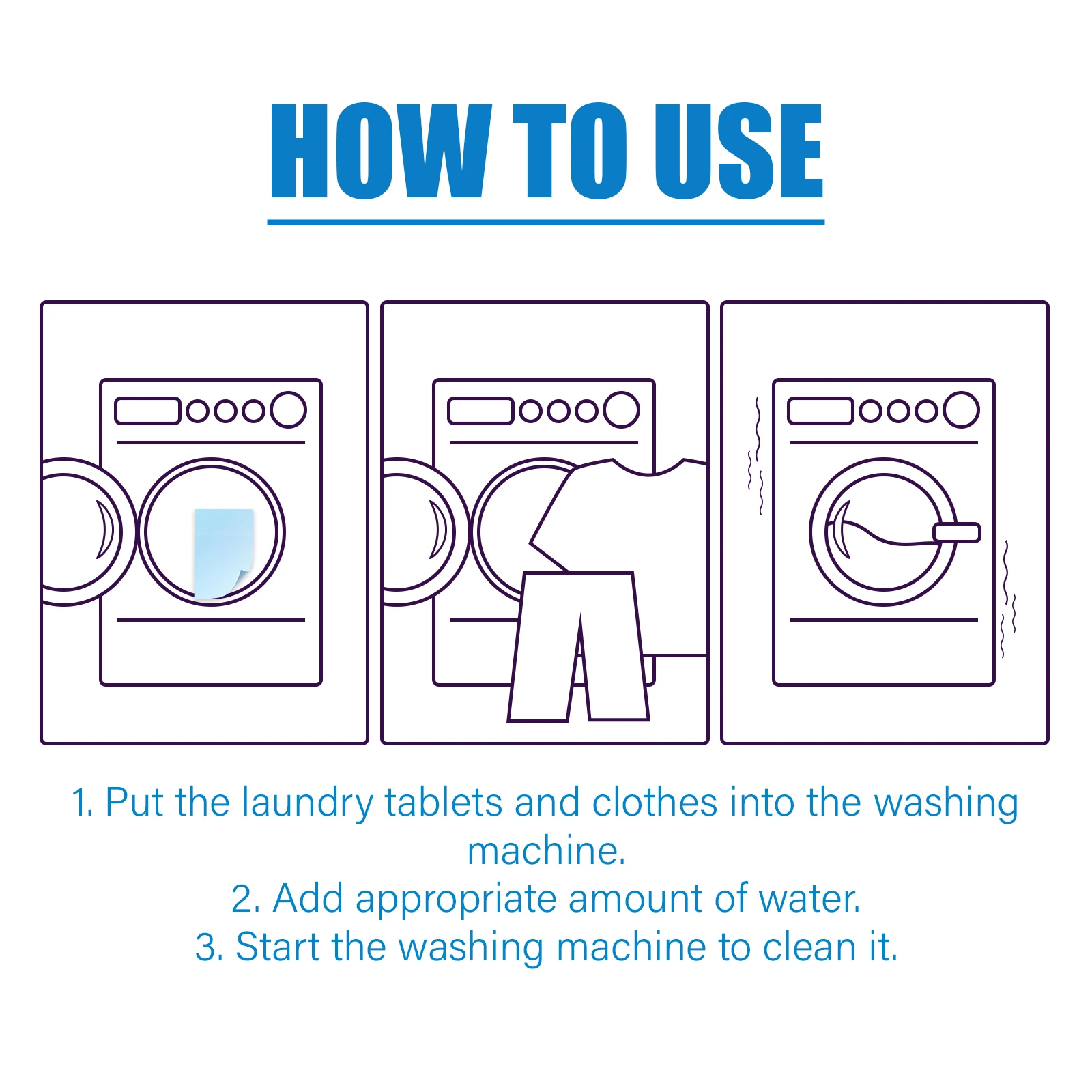 Portable laundry sheet Crystal laundry foam paper cleaning sheet Strong decontamination odor durable multi-purpose cleaning shee