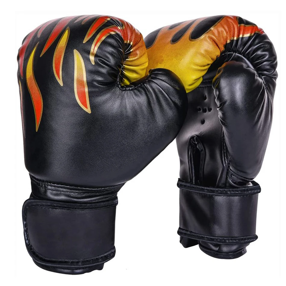 

WOSWEIR 6OZ Kids PU Kick Boxing Gloves Punching Karate Muay Thai Guantes De Boxeo Free Fight MMA Sanda Training Equipment