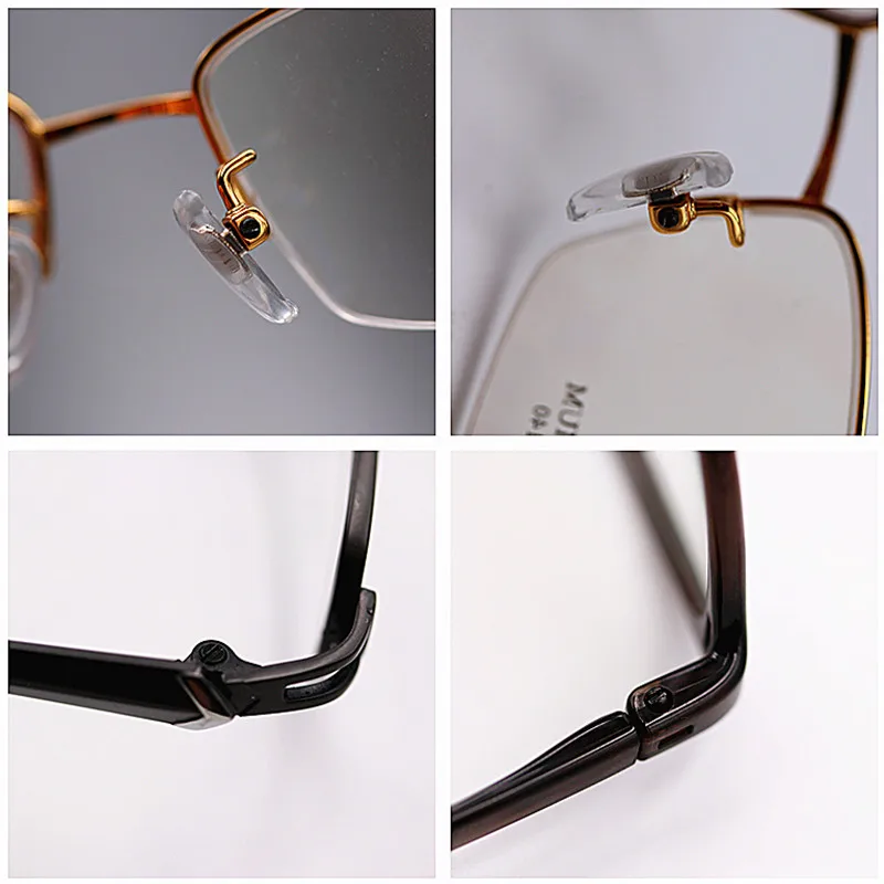Eyeglasses Sunglasses Watch Repair Kit with Screws Tweezers Screwdriver Gold/Black Stainless Steel Screws 6