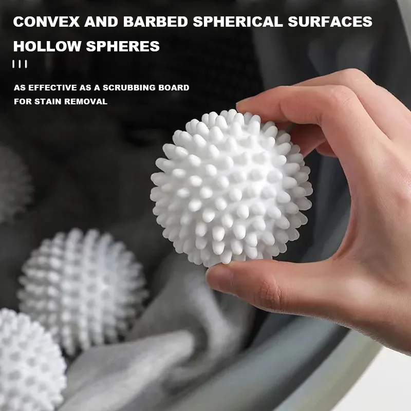Reusable PVC Laundry Balls Dog and Cat PetHair Cleaning Tools Washing Machine Decontamination and Anti-tangle Laundry Ball