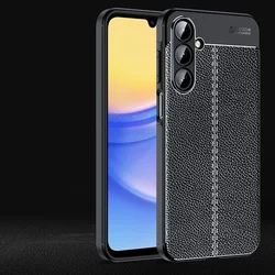 Elegant TPU Soft Leather Protective Cover - A56 (Black)