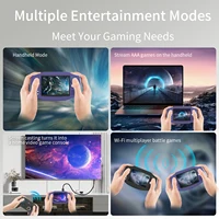 Anbernic RG34XX Console de jeu portable 3.4 pouces IPS 720*480 écran système Linux compatible HDMI 3500 mAh console de jeu vidéo 4