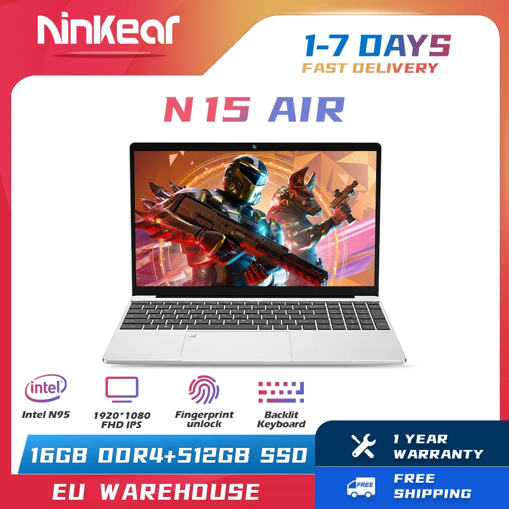 Ninkear Laptop N15 Air 15.6