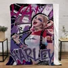 H-Quinn Throw Blanket Sofa Winter Fluffy Soft Blankets for Adults Home Interior Luxury Bedding Knitted Plaid Beach Towel Knee & 2