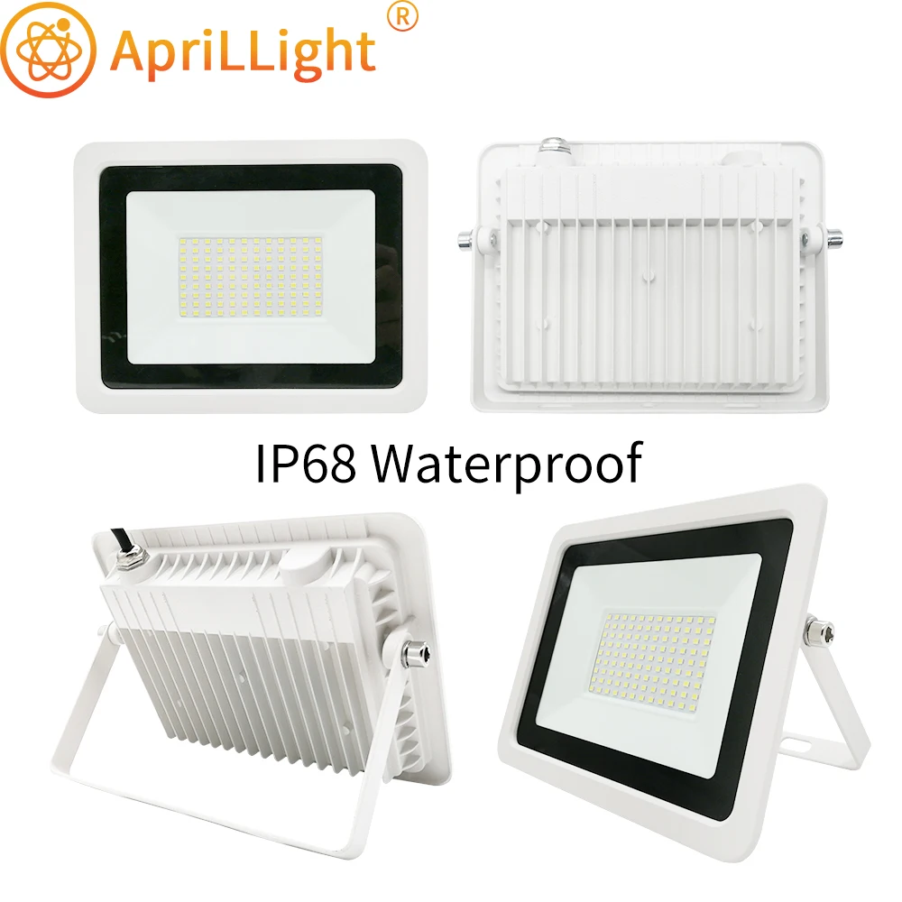 

Флуоресцентная лампа, 100 Вт, 50 Вт, 30 Вт, 20 Вт, 10 Вт, 220 В переменного тока, IP68, Водонепроницаемый отражатель