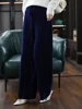 2023 New Woman's Pants Cashmere Trousers Casual Loose Wild Wool Pants Autumn And Winter Knitted Elastic Warm Daks Slack Britches 5