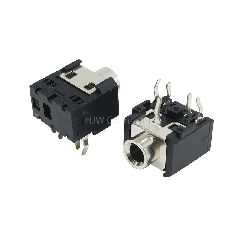 

10Pcs PJ306 PJ-306 3.5mm Female Audio Connector 5 Pin DIP Stereo Headphone Jack