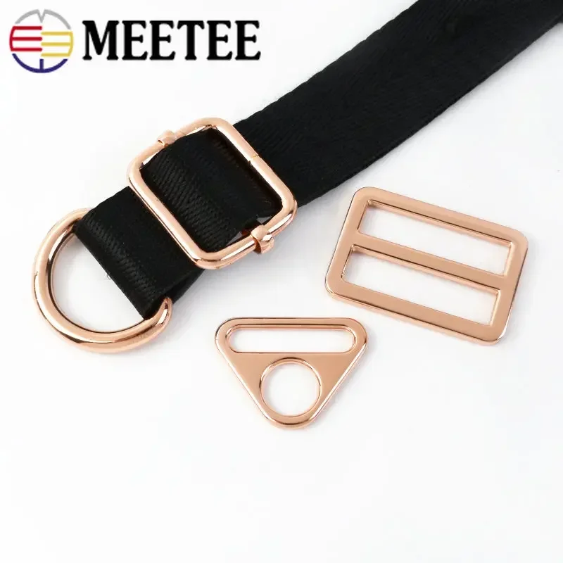 80 Pezzi Kit Moschettoni Metallici Per Borse - Anelli A D, Fibbie Scorrevoli E Triglide Per DIY - Foto 10