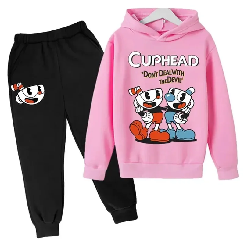 

Kids Hoodie Set, Casual Sportswear, Advanced Fabrics, Cartoons, Children's Clothing, Boys, Girls, Spring