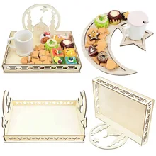 

Wooden Happy Ramadan Decor EID Mubarak Decor Party for Home Islamic Muslim Party Supplies Ramadan Kareem Eid Al Adha