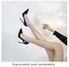 Mixed Colors Women Pumps New Pointed Toe Fashion High Heel Shoes Ladies Stiletto Party Evening Dress Shoes 25