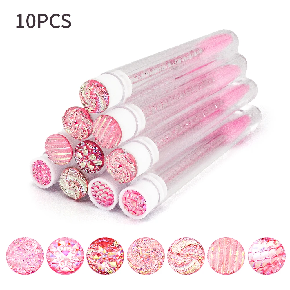 10pcs tube and brush