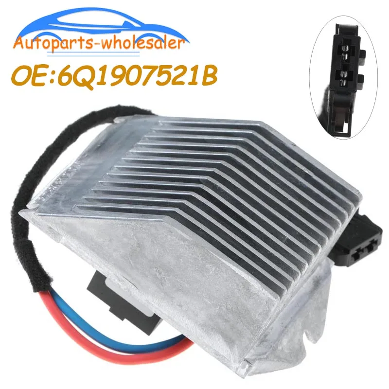 Car AC Heater Blower Motor Resistor 6Q1907521B 6Q1907521A 6Q2907521A For Audi