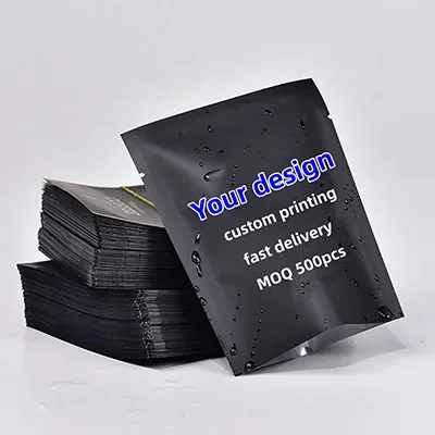 500pcs Custom Digital Print 7day delivery 3 Side Sealed