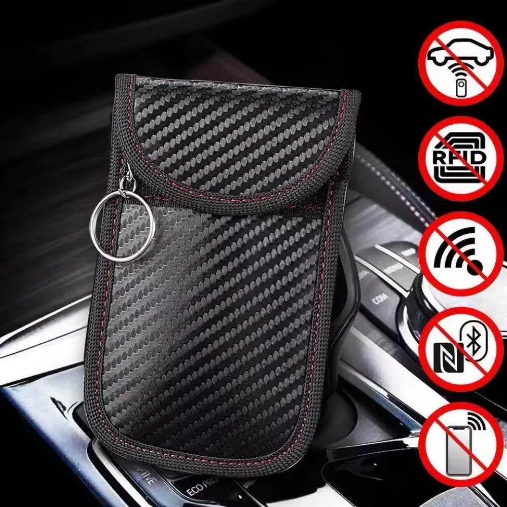 Car Key Signal Shielding Faraday Box – Anti-Theft RFID Protection Accessory