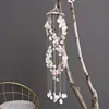 Colorful Shell Exquisite Japanese Style Double Dragon White Color Wind Chimes Fashion Ornament 4