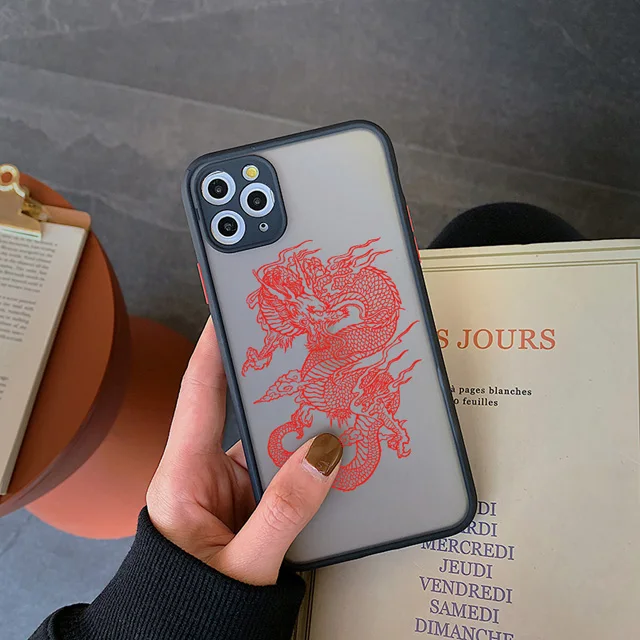 Dragon Design Fashion Phone Case - Stylish Hard PC Back Cover