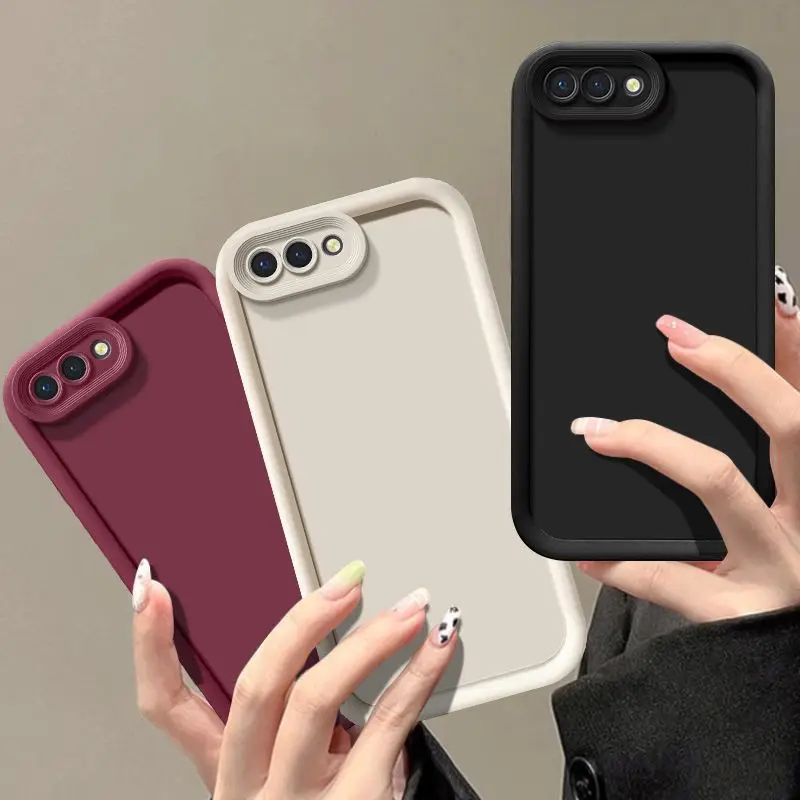 Для OPPO A3S чехол OPPO AX5 A12E Realme C1 чехол для телефона Full чехол Matte Anti Drop Soft защитный чехол