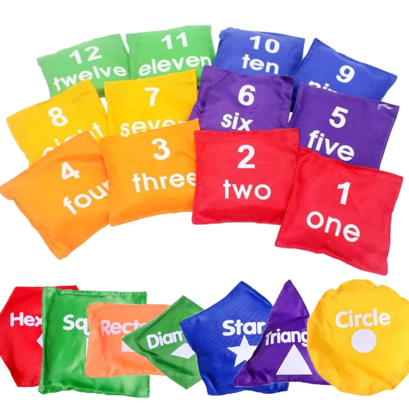 Cloth Beanbag Toss Toy for Kids Outdoor Play