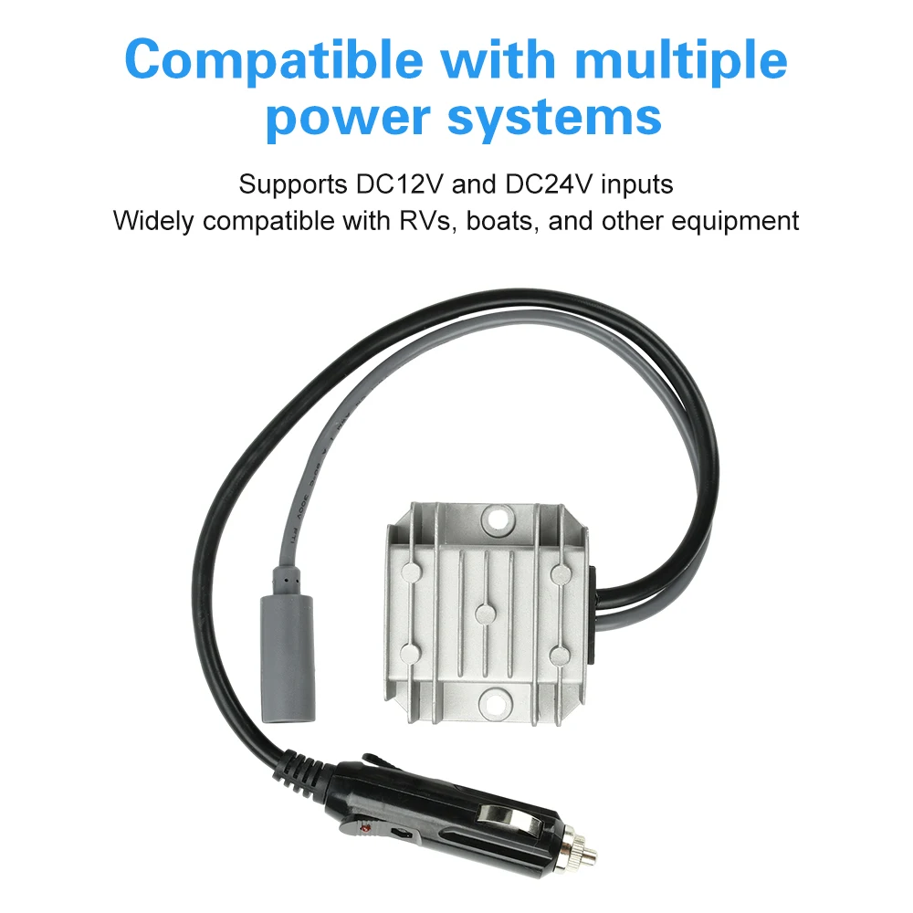 DC12V/24V zu 30V 3,5A Aufwärtswandler Mini-Spannungsverstärker für Wohnmobile Boote mit Zigarettenanzünder IP68 Wasserdicht – Detail 3