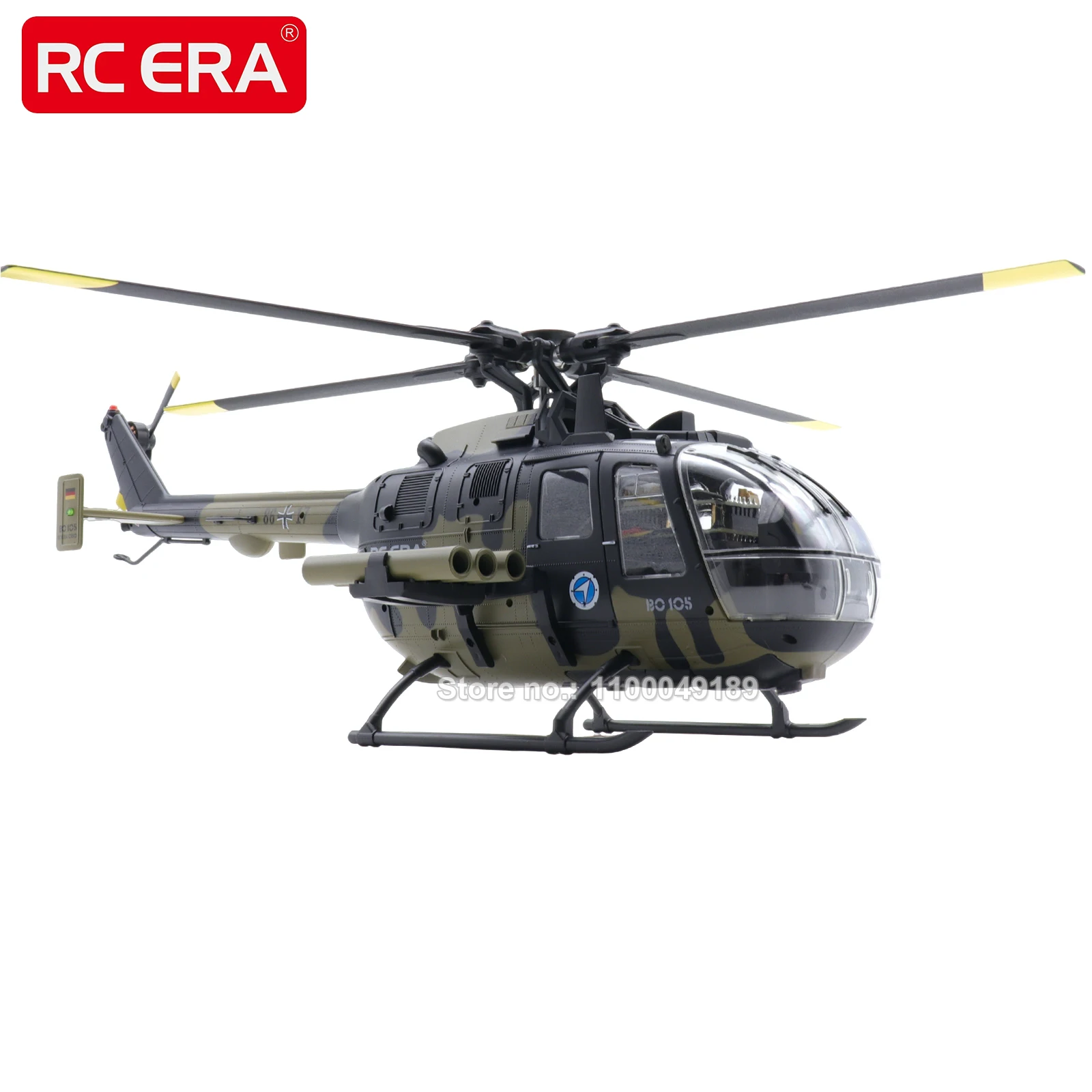 RC ERA C180 BO105 Direct-drive Brushless RC Helicopter with TOF Altitude Hold Optical Flow Remote Control Hobby Toy for Adult - 2