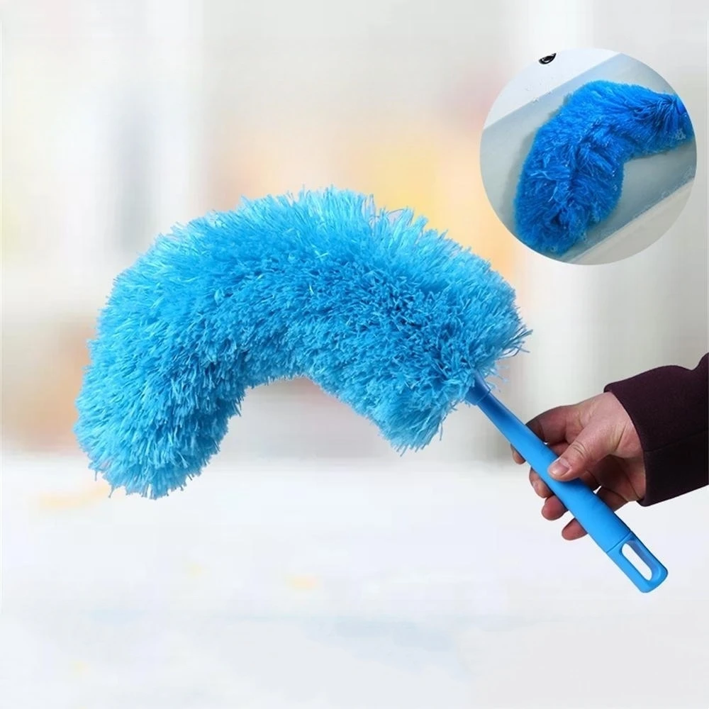 Soft Microfiber Dusting Duster Bendable Chenille Duster Portable Hangable Cleaner Brush Anti-Static Flexibl Duster Cleaning Tool