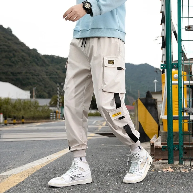Men's Sweatpants Motorcycle Baggy Pants Male Clothes Gym Sport Big Size Mens Trousers Clothing Cargo Y2k Tracksuit J