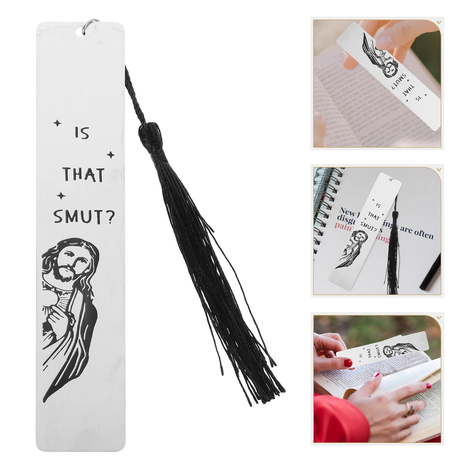 

Интересные закладки для книг из титановой стали, маркеры из нержавеющей стали, милый полиэстер для женщин, подарки для учителей учеников