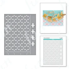 

Hot Sell 2022 New Layered Venetian Wallpaper Stencils Diy Paper Greeting Card Scrapbooking Coloring Knife Mould Blade Punch Mold