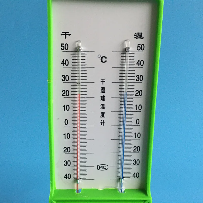 건식 및 습식 전구 온도계, 실내 온도계, 온도 및 습도 계량기, 생물 온실 기기