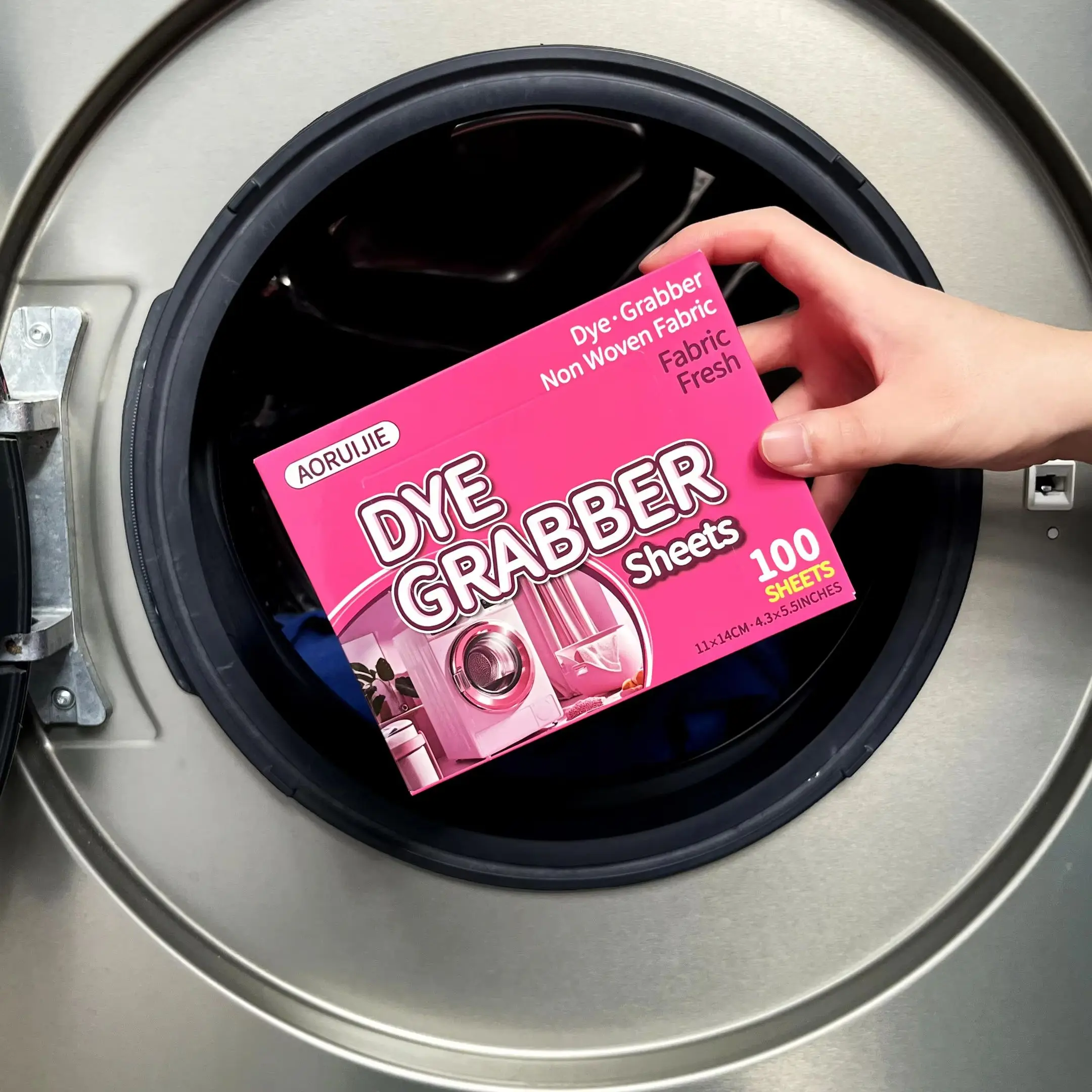 100 Sheets Color Grab for Washing Dye Protection Household Use Essential Washing Paper for Laundry