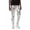 Silver Shiny Pants Men 2022 New Brand Skinny DJ Disco Party Halloween Trousers Mens Stage Prom Singer Costume Hip Hop Streetwear 1