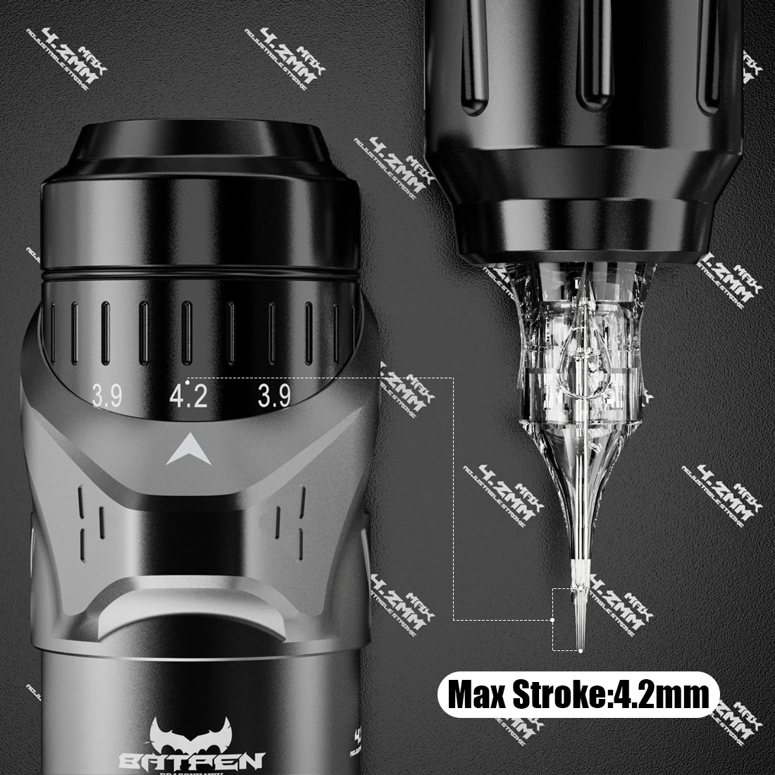 Bigwasp ワイヤレスプロフェッショナルタトゥーマシン Bigwasp ワイヤレスプロフェッショナルタトゥーマシン （BRONC