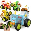 Mini Rc Car With Music Lights Crazy Jumping Vehicle Infrared Remote Control Stunt Cars Walk Upright Rc Truck Funny Children Toys 5