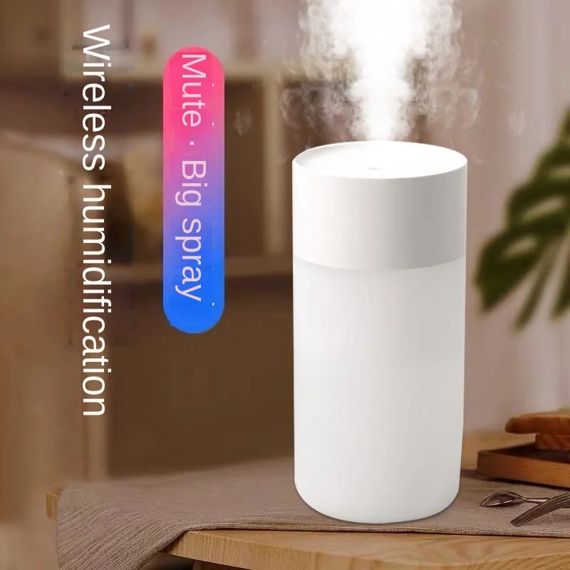 Car Humidifier Air Purifier Aromatherapy Locomotive Interior Atmosphere Lamp Odor Elimination Oxygen Bar Spray