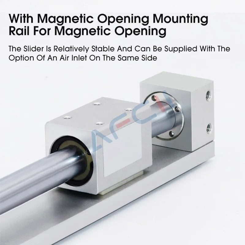 SMC CY3R Magnetic Rodless Cylinder - Direct Mount Type With 100mm Stroke