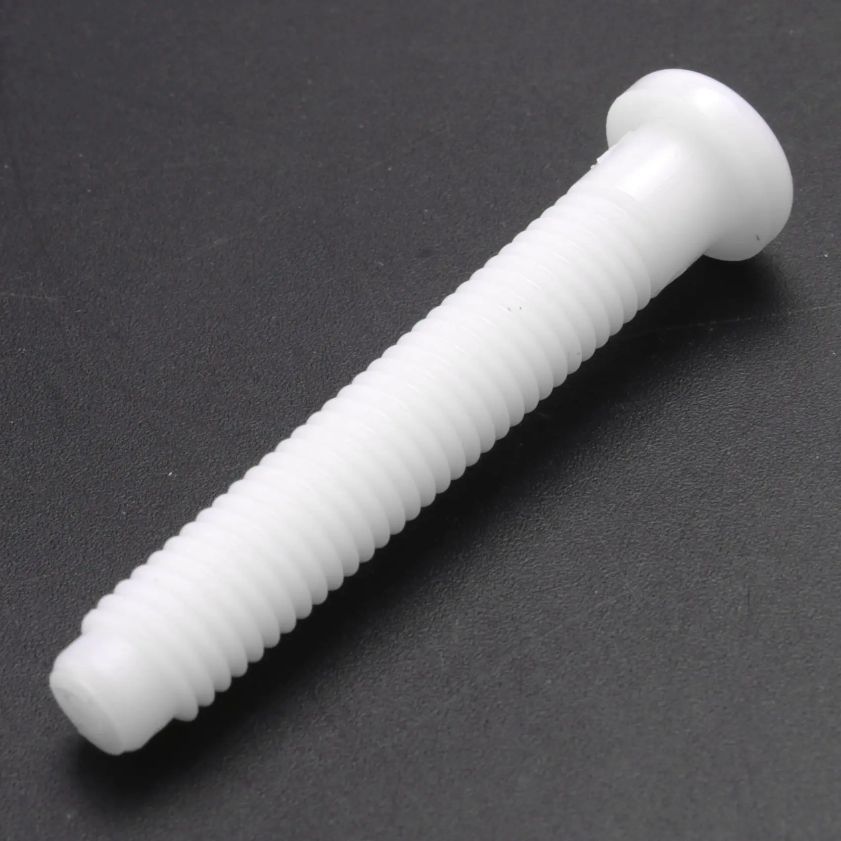 ABUH-4PCS 변기 시트 힌지 볼트 나사(플라스틱 너트 및 와셔 포함) 변기 시트 교체 부품 키트