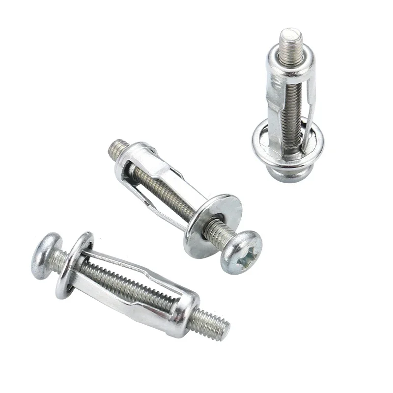 Petal Rivet Lock Nuts with Screw Fixed License Plate for Car Screw Iron Skin Car Metal Jack Nuts Hollow Wall 1/5/10pcs rivet lock nuts