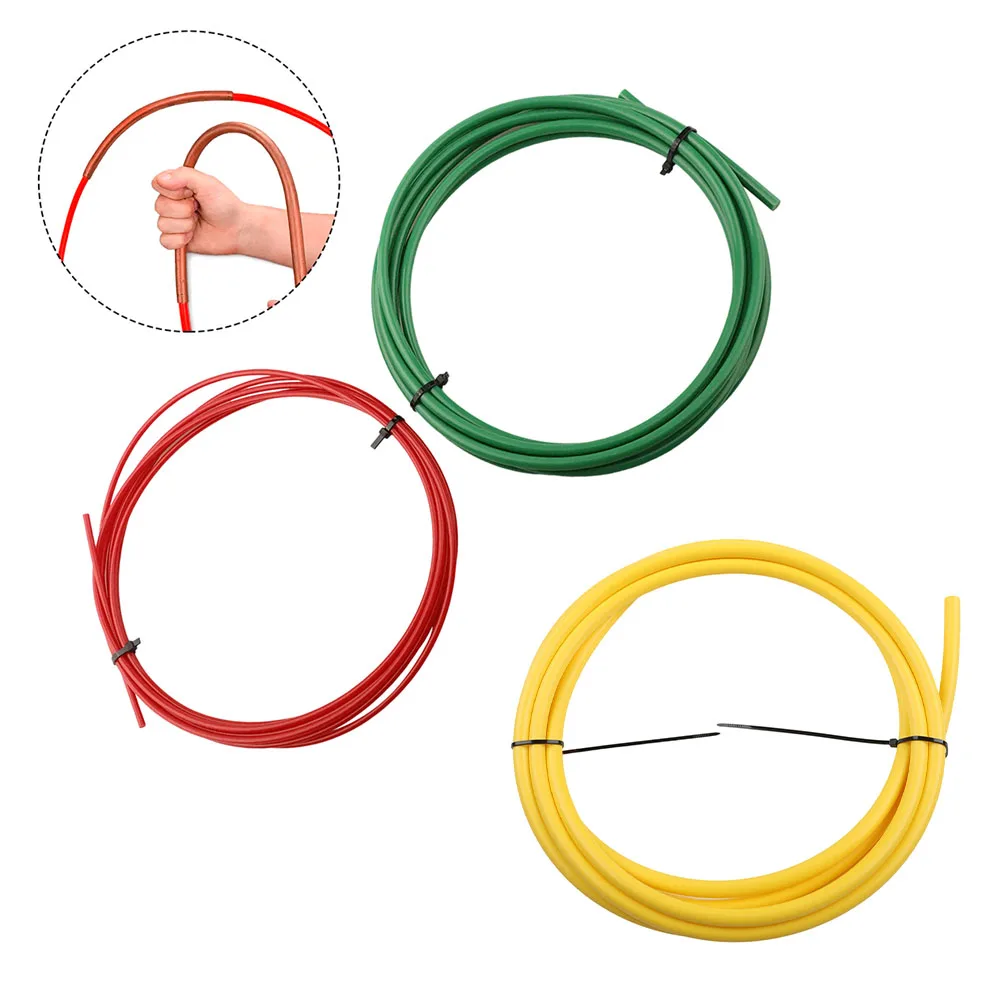 Built-in Copper Tube Bending Strip Air Conditioning Pipe Bender Kit PE Plastic Strip Protector Tube Bending Strip