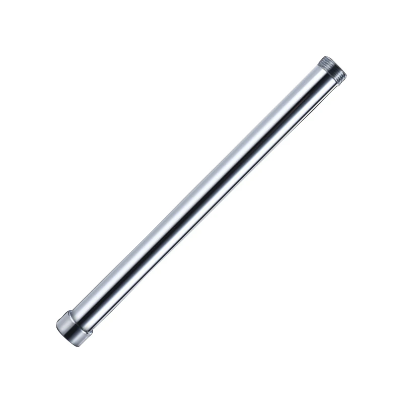 Shower pipe extension shower head extender Shower extension square bathroom shower rod 30cm stainless steel round extension