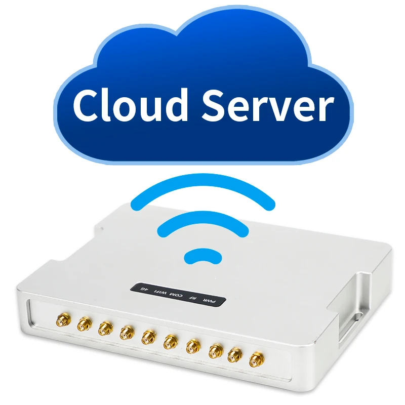 장거리 4포트 UHF RFID 태그 리더 출입 통제 카드 리더 UHF RFID 안드로이드7.1 HTTP MQTT TCP UDP RFID UHF 고정형 리더