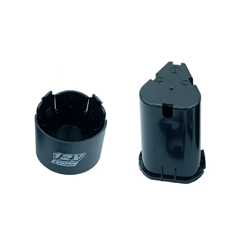 

Screwdriver Li-ion Battery Case TOOL Plastic Split Port 3 Cell Packs Black For Hand Lithium Drill 12V 2 Set(6pcs)